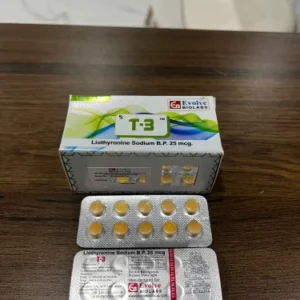 T3 Liothyronine Thyroxine Sodium Tablets 25 Mg